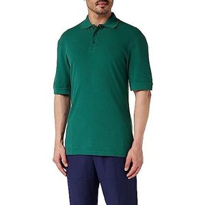 United Colors of Benetton Poloshirt M/M 3089U300X, smaragdgroen 6C5, S heren, smaragdgroen 6C5, S