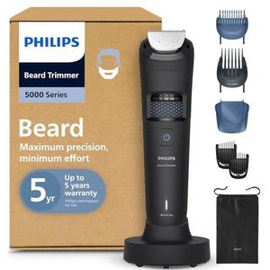 Philips - Tondeuse à Barbe Série 5000 - 40 Hoogtes van Snit - 100% Waterdicht