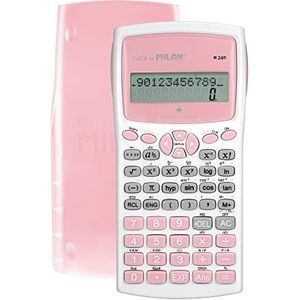 MILAN® Wetenschappelijke rekenmachine M240 Pink, Serie Edition +