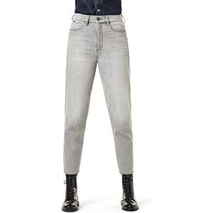 G-Star Raw Janeh Ultra High Mom enkeljeans dames Jeans, Grijs (Sun Faded Pewter Grey C297-b473), 27W / 34L