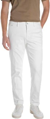 Replay Benni Hyperchino Color Xlite Jeans voor heren, 011, natuurlijk wit., 27W / 32L