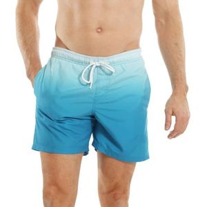 RIPT Performance Heren Essentials Quick Dry UV 50 Zonnebescherming Zwemshort Trunks,Blauw Doopverf, S