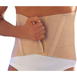 SCUDOTEX korset elastisch Lombo Sacrée Dinamic Cross van katoen, 27 cm, kleur naturel maat 1