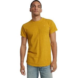 G-Star Raw Lash T-shirt heren T-Shirt, meerdere kleuren (Dk Spice Htr D16396-d565-g478), XS