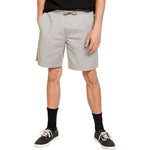 Springfield Heren Bermuda Beach Gomas Stretch Shorts, Medium Grijs, M