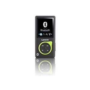 Lenco MP3-speler Xemio-768 - MP3-MP4-speler, 8 GB Micro SD-kaart inclusief oordopjes en Bluetooth - groen