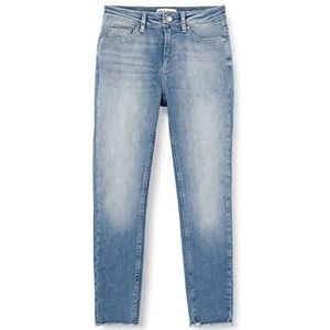 ONLY Petite ONLBLUSH MID SK ANK RAW DNM REA231 PTT Jeans, Speciaal Blauw Grijs Denim, L/30, Special Blue Grey Denim, (L) W x 30L