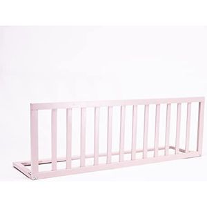 the good wood by PLASTIMYR houten bedleuning veiligheidsbarrière voor kinderen, houten bed, 120 x 2 x 40 cm