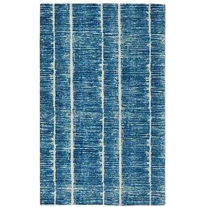 RugSmith Tango Hedendaags Modern Vloerkleed, nylon, blauw, 259,08 x 167,64 x 85 cm