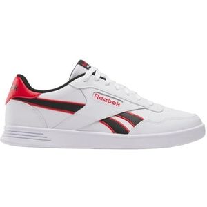 Reebok Unisex Court Advance tennisschoenen, Wit Zwart Vectorred, 40.5 EU