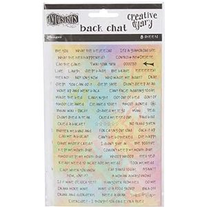 Ranger Dylusies Back Chat Stickerpakket, papier, meerkleurig, 7,5 x 11,2 x 0,2 cm