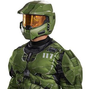 DISGUISE Officiële Halo Master Chief Infinite helm voor volwassenen, kostuumaccessoire - eenheidsmaat, Master Chief Helm, Eén maat