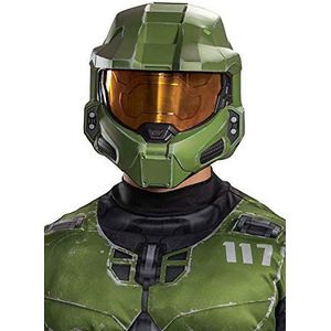 DISGUISE Officiële Halo Master Chief Infinite helm voor volwassenen, kostuumaccessoire - eenheidsmaat, Master Chief Helm, Eén maat