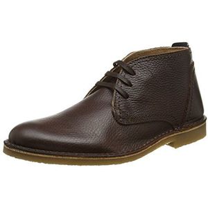 Selected Heren Shhnew Royce Leather Boot Noos bootschoenen, Bruin demo mok, 45 EU