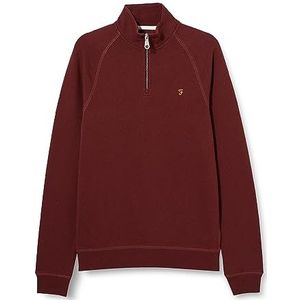 Farah Jim Sweatshirt voor heren, Farah Rode mergel, XXS