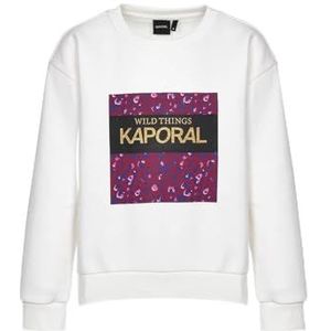 Kaporal Kat Sweatshirt met capuchon voor meisjes, Wit, 8 Jaren