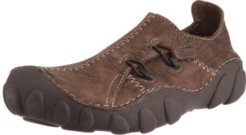 Clarks Momo Spirit 2 Slipper voor heren, Braun Ebony Leather, 42 EU