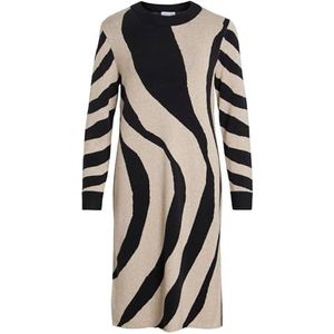 Vila - Tif - Midi-jurk - Met Lange Mouwen