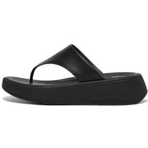 Fitflop F-Mode Flatform Wedge sandaal voor dames, Zwart, 39 EU