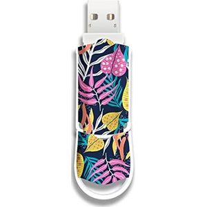Integral Leaves Xpression USB 3.0 flashdrives met 128 GB zijn elegante USB-flashdrives, ideaal voor het bewaren en beveiligen voor studie, werk en spel en een geweldig grappig cadeau-idee en