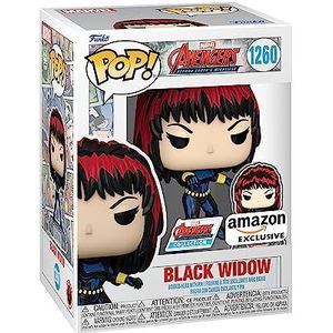 Funko Pop! Marvel: A60- Comic Black Widow met Pin - Marvel Comics - Amazon Exclusief - Vinyl Collectible Figuur - Cadeau-idee - Officiële Handelsgoederen - Speelgoed Voor Kinderen en Volwassenen