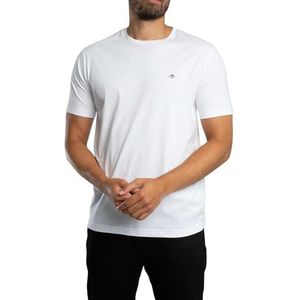 Gant - PRINTED ARCHIVE SHIELD T-shirt - Wit - Katoen