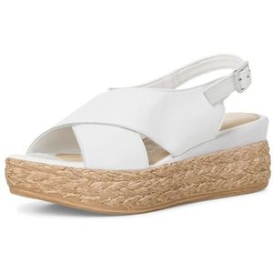 MARCO TOZZI Heeled Sandal by Guido Maria Kretschmer 2-28022-42 dames, White, 41 EU