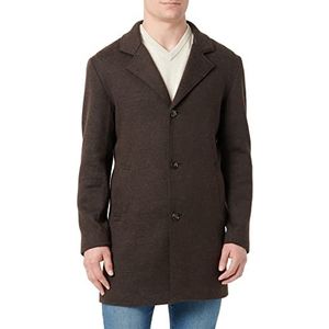 s.Oliver Herenmantel met lange mouwen, bruin, 54