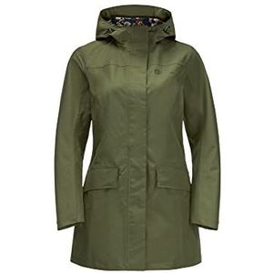 Jack Wolfskin Dames Cape York Paradise Coat W Jas, Greenwood, M, greenwood, M