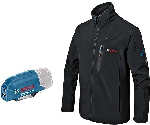Bosch Professional - GHJ 12+18V XA - Verwarmbare Jas - Inclusief USB-laadadapter GAA 12V-21