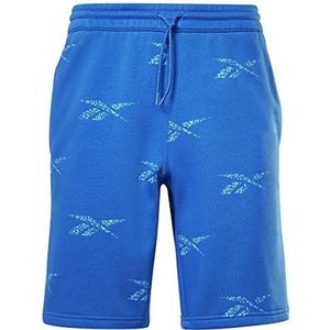 Reebok Heren Identity Fleece Shorts, Vector Blauw, L, Vector Blauw, L