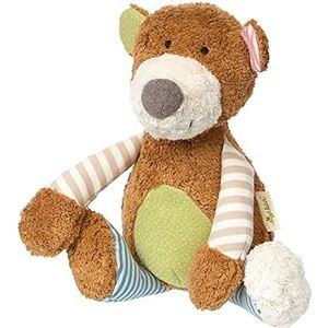 SIGIKID 38768 knuffeldier beer groen meisjes en jongens babyspeelgoed aanbevolen vanaf de geboorte meerkleurig