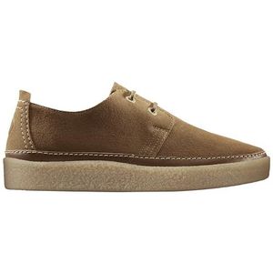 Clarks Premium Heren Clarkwood Low, Cola Suede, 10.5 UK, Cola Suede, 43 EU