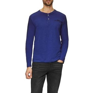 Henley-shirt met lange, 5612, XXL