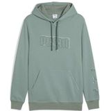 PUMA - ESS LOGO LAB EXECUTION HOODIE - Groen - Regular Fit - Katoen