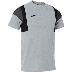 Joma T-shirt merk model T-shirt korte mouwen comfort III grijs gemêleerd
