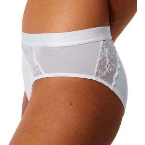 TRIUMPH - Slip - Wild Azalea - Wit - Licht Transparant - Mid Waist