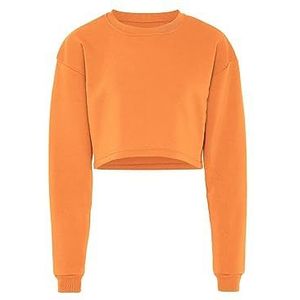 SIDONA Sweatshirt voor dames, abrikoos, L