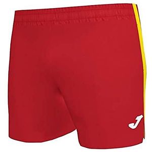 Joma Elite VII Shorts Running, heren, rood-geel, XL