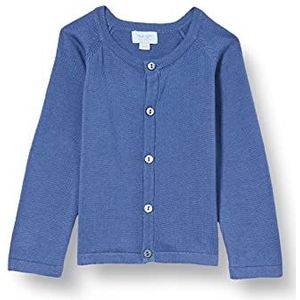 Noa Noa miniature Basic Light Knit, cardigan voor jongens en meisjes, Bijou Blue, 6 Maanden