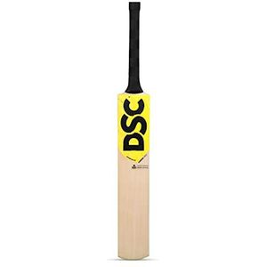 DSC Condor Cirrus Kashmir Cricket-Batte, korte mouwen, heren, meerkleurig, beige, korte handgreep