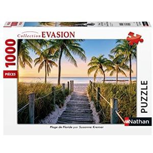 Nathan 87547 Puzzel - strand van Florida - 1000 stukjes