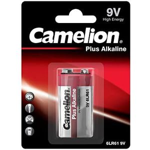 Camelion 9V Alkaline Batterij - 1 stuk - 500 mAh