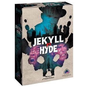 Jekyll VS Hyde – gezelschapsspel – spel voor 2 spelers – vanaf 10 jaar – kaartspel – duel – tactisch en snel – vouwspel Blackrock Games