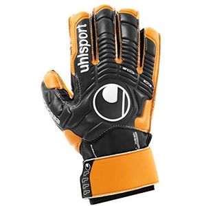 uhlsport Keepershandschoenen Ergonomic Soft SF, zwart/oranje, 4.0