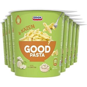 Unox 4-Kazen Good Pasta, een heerlijk tussendoortje - 8 x 66 g - Voordeelverpakking