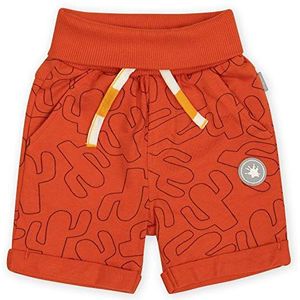 Sigikid Babyshorts voor jongens van biologisch katoen voor kinderbermuda's, rood, 62 cm