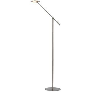 Lucide ANSELMO - Leeslamp - Ø 25 cm - LED Dimb. - 1x9W 3000K - Mat chroom