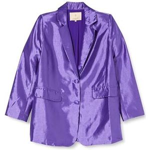 Peppercorn Octavia Single Breasted blazer voor dames, Imperial Purple, 40