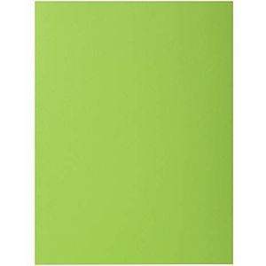 Exacompta - ref. 210013E - Set van 100 felgekleurde dossiermappen - ROCK''S - 210 g/m2 - in PEFC™ certified folders - Afmetingen: 24 x 32 cm Formaat A4 - kleur groen